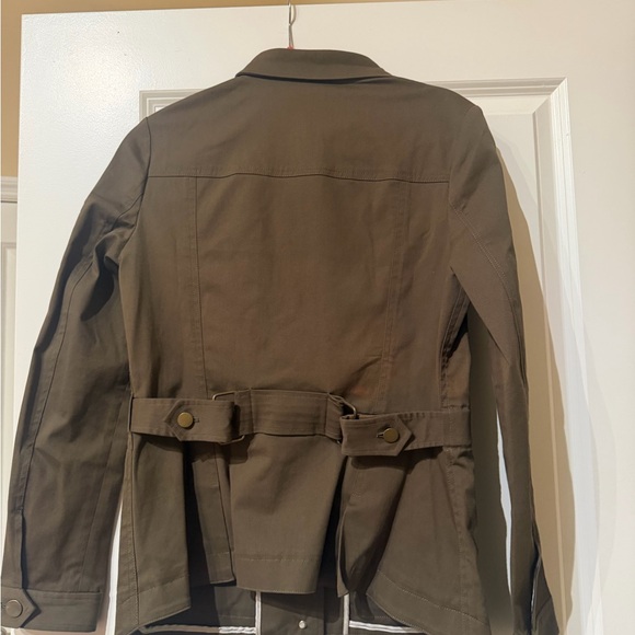 Veronica Beard Green Army Jacket - Picture 11 of 11